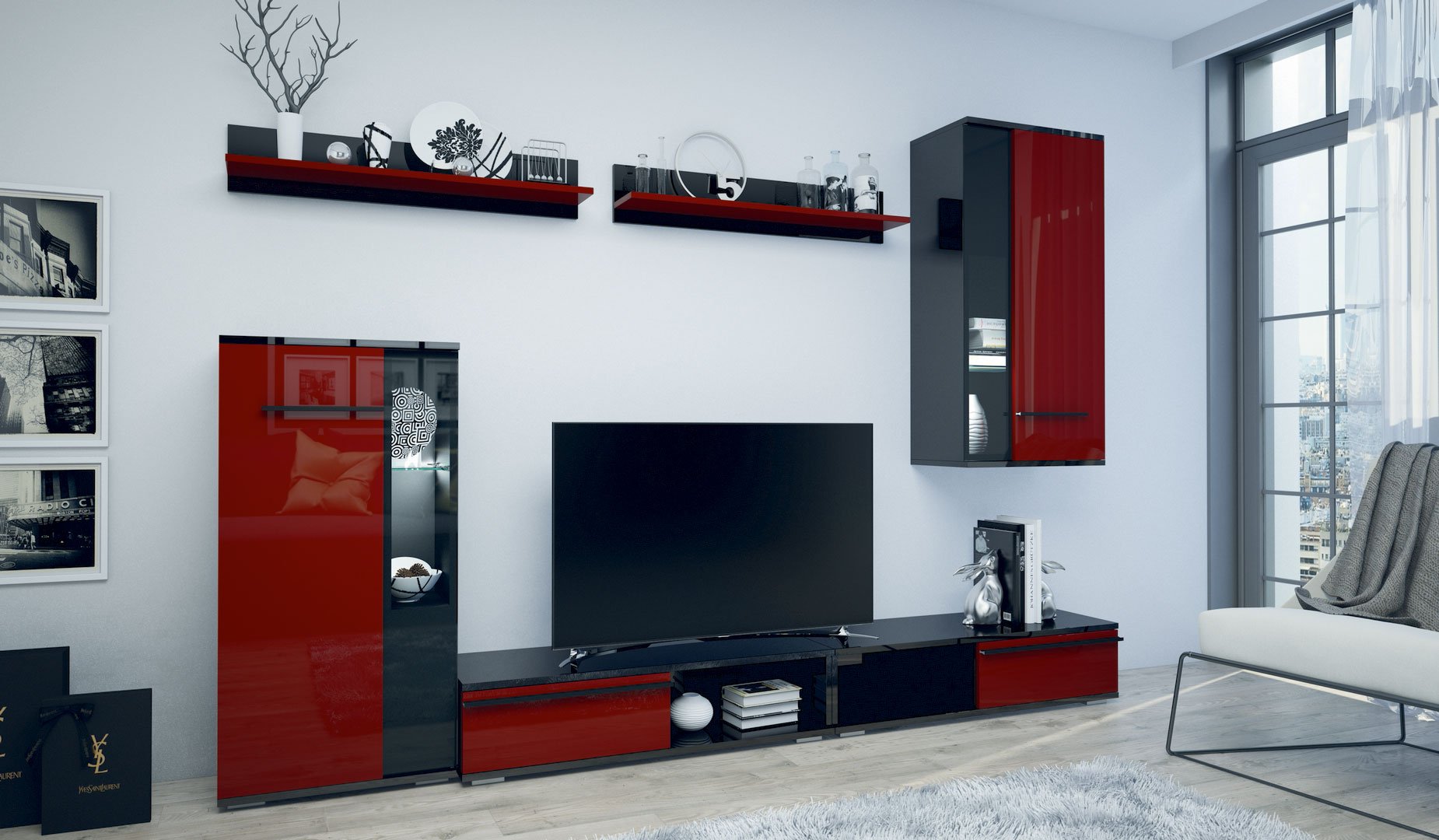 Стенка BLANCHE (артикул 813)